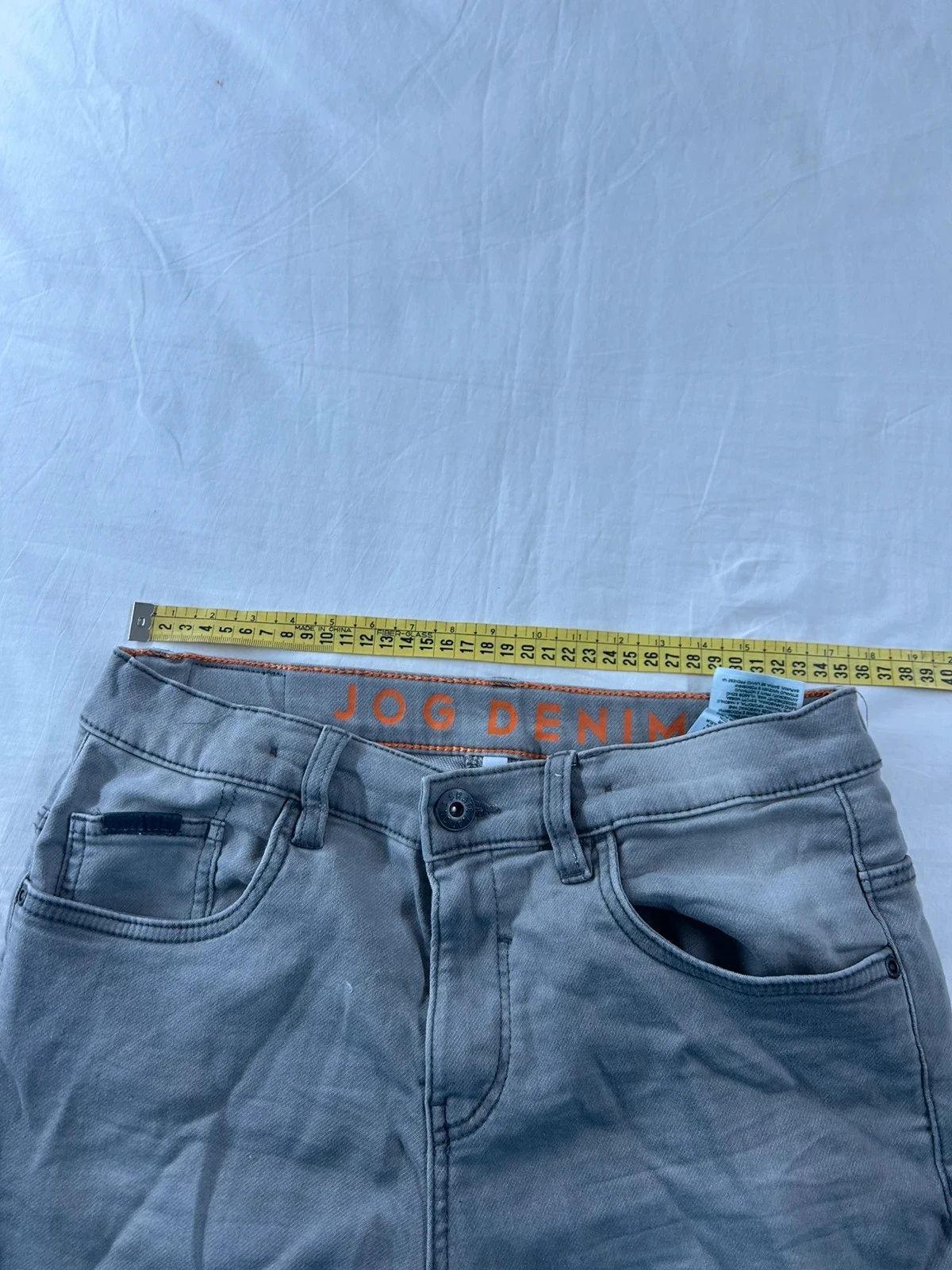Short jeans cinza jog denim – photo 5